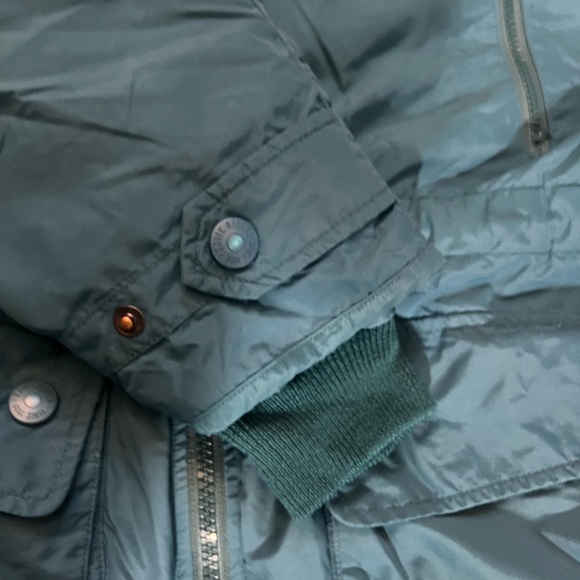 Eddie Bauer Puffer jacket in teal blue - Picture 3 of 11